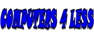 Computers 4 Less logo