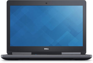 Dell Precision 7510 15.6" Laptop- 6th Gen Intel Quad Core i7, 8GB-64GB RAM, Hard Drive or Solid State Drive, Win 10