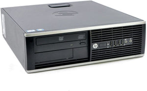 HP Compaq Elite 8300 SFF Desktop PC- 3rd Gen 3.4GHz Intel Quad Core i5, 8GB-24GB RAM, Hard Drive or Solid State Drive, Win 10 PRO