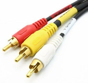 6 ft RCA Video/ Audio Cables - Computers 4 Less