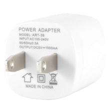 Load image into Gallery viewer, USB Wall Charger- White or Black - Computers 4 Less