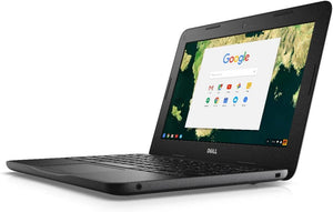 Dell 3180 ChromeBook 11.6" Laptop- Dual-Core Celeron, 4GB RAM, 64GB Solid State Drive, Chrome OS 99