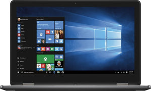 TouchScreen Dell Inspiron 15 7568 Convertible Laptop/ Tablet- 6th Gen Intel Core i3, 8GB-16GB RAM, Hard Drive or Solid State Drive, Win 10 PRO