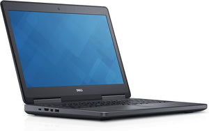 Dell Precision 7510 15.6" Laptop- 6th Gen Intel Quad Core i7, 8GB-64GB RAM, Hard Drive or Solid State Drive, Win 10