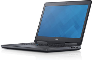 Dell Precision 7510 15.6" Laptop- 6th Gen Intel Quad Core i7, 8GB-64GB RAM, Hard Drive or Solid State Drive, Win 10