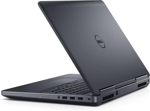 Dell Precision 7510 15.6" Laptop- 6th Gen Intel Quad Core i7, 8GB-64GB RAM, Hard Drive or Solid State Drive, Win 10