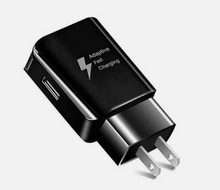 Load image into Gallery viewer, USB Wall Charger- White or Black
