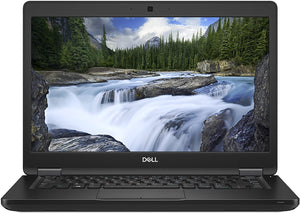 Dell Latitude 5490 14" Laptop- 7th Gen Hyper Threaded Intel Core i5, 8GB-16GB RAM, Hard Drive or Solid State Drive, Win 10