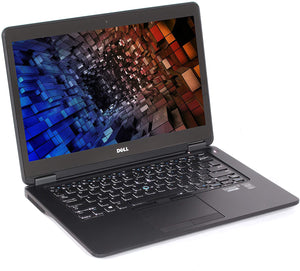 Dell Latitude e7450 14" Laptop- 5th Gen Dual Core Intel Core i5, 8GB-16GB RAM, Hard Drive or Solid State Drive, Win 10