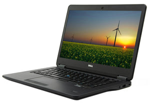 Dell Latitude e7450 14" Laptop- 5th Gen Dual Core Intel Core i5, 8GB-16GB RAM, Hard Drive or Solid State Drive, Win 10