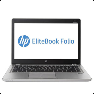 HP EliteBook Folio 9470m 14." Laptop- 3rd Gen Intel Dual Core i5, 8GB-16GB RAM, Hard Drive or Solid State Drive, Win 10 PRO