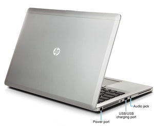 HP EliteBook Folio 9470m 14" Laptop- 3rd Gen Intel Dual Core i7, 8GB-16GB RAM, Hard Drive or Solid State Drive, Win 10 PRO