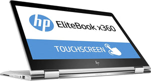 TouchScreen HP X360 1030 G2 13.3" Laptop/ Tablet Convertible- 7th Gen 2.8GHz Intel Core i7, 8GB RAM, Solid State Drive, Win 10