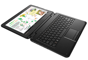 TouchScreen Lenovo N24 11" Convertible Laptop/ Tablet- Intel Quad Core Celeron, 4GB RAM, 64GB Solid State Drive, Win 10 PRO