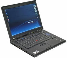 Load image into Gallery viewer, Lenovo ThinkPad R61 15&quot; Laptop- 1.8GHz Intel Core 2 Duo, 4GB RAM, Hard Drive or Solid State Drive, Win 7 PRO